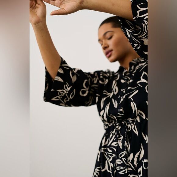 🇩🇰 Kaffe Denmark Forrest Shirt Dress - Picture 9 of 9